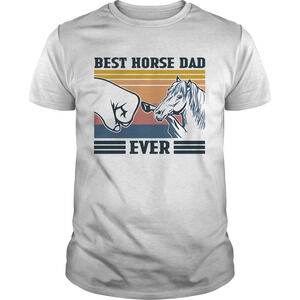 Best Horse Dad Ever Vintage Shirt